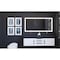 Castello Usa Smart Angelina 60 x 30 LED Smart Mirror with Voice Commands CB-SM432-60-30 - alternate 5